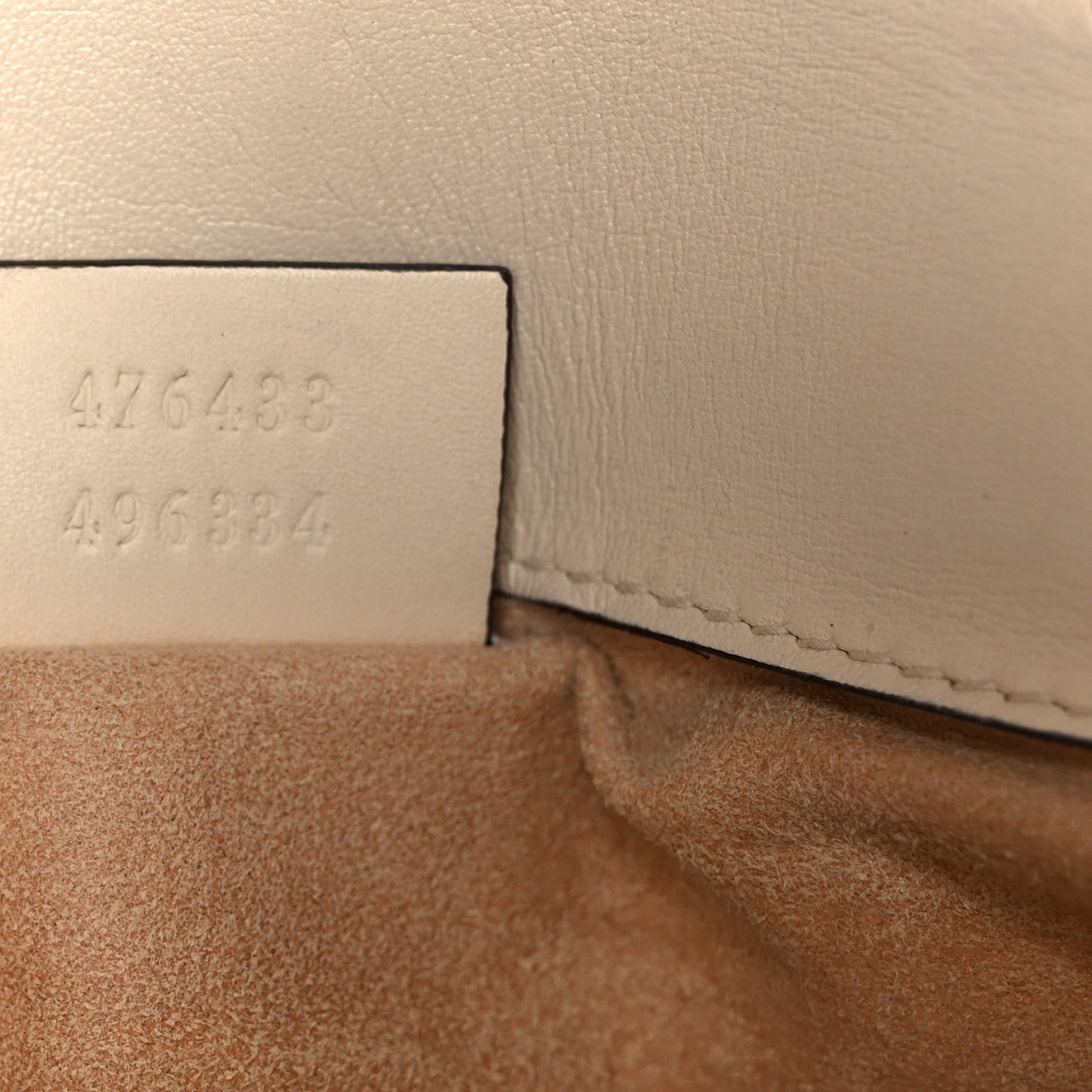 Calfskin Matelasse Super Mini GG Marmont Shoulder Bag White