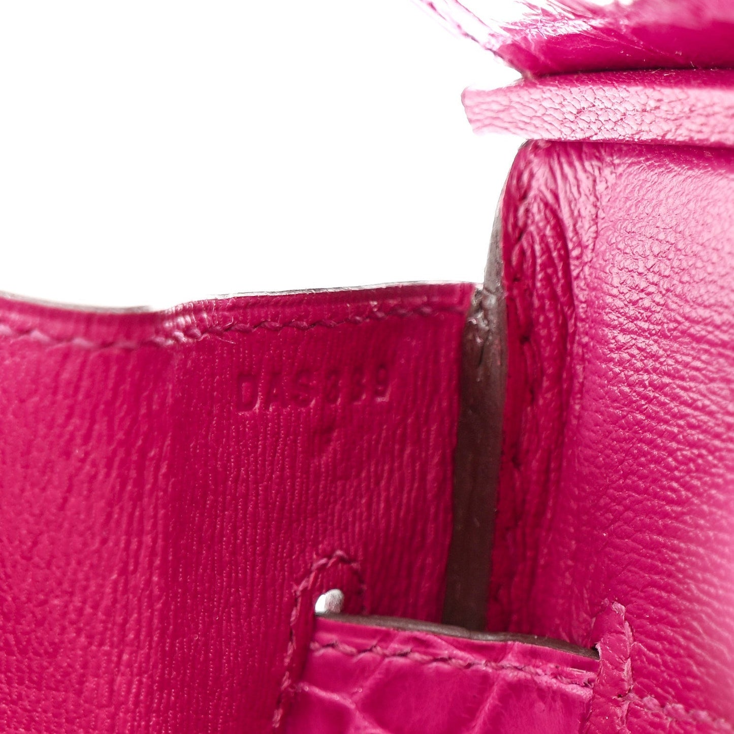 Shiny Niloticus Crocodile Birkin 30 Rose Scheherazade