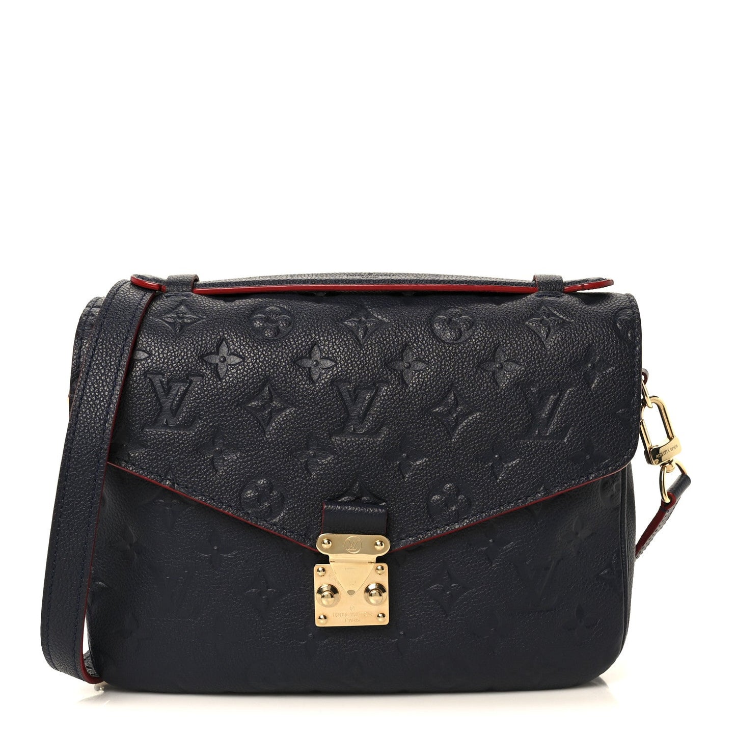 Empreinte Pochette Metis Marine Rouge