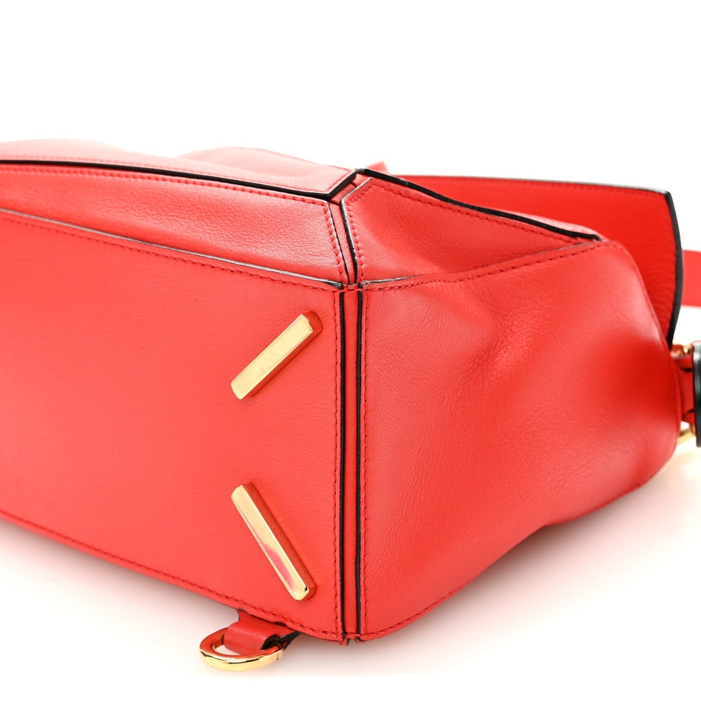 Calfskin Small Puzzle Bag Scarlet