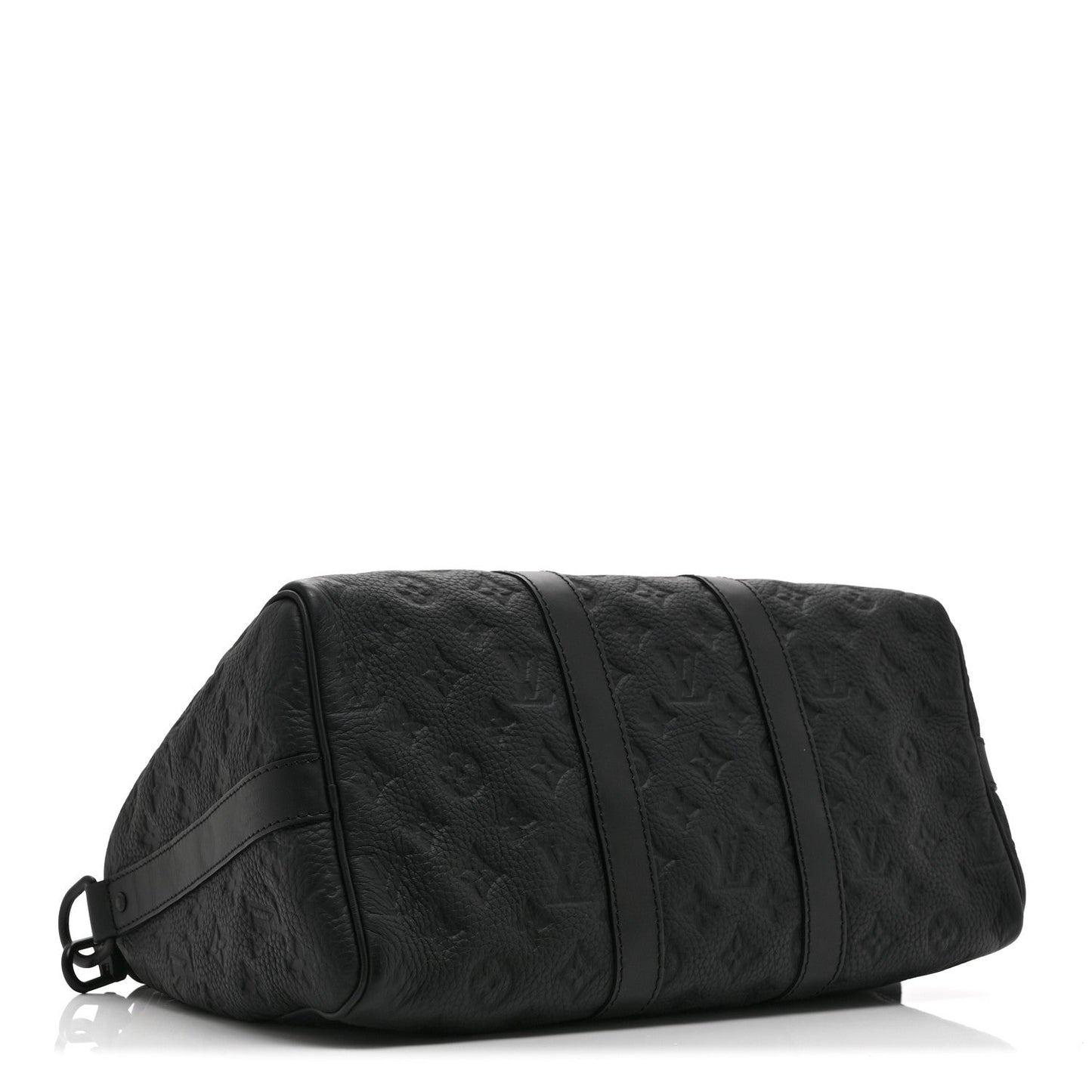 Monogram Taurillon Keepall Bandouliere 35 Black