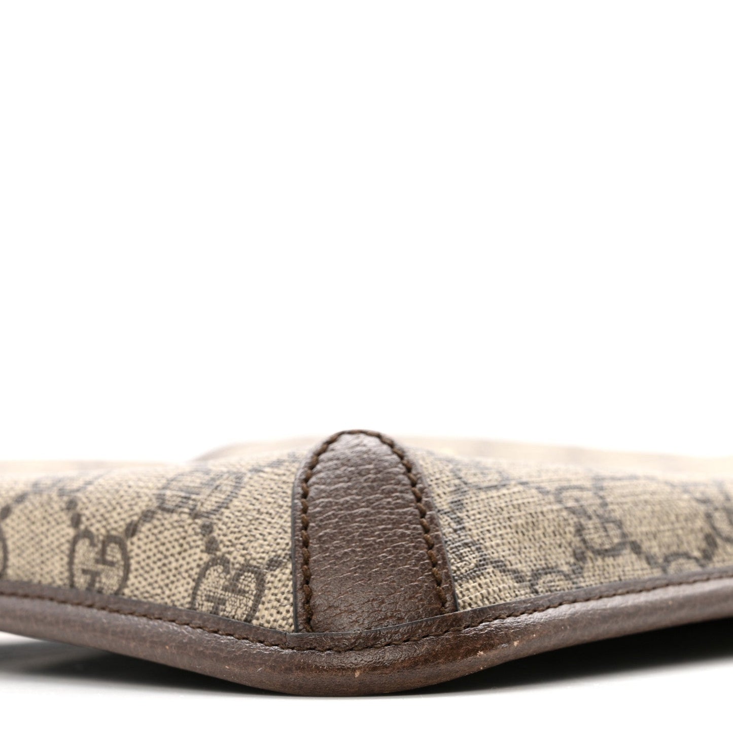 GG Supreme Monogram Web Medium Neo Vintage Flap Messenger Bag Beige New Acero