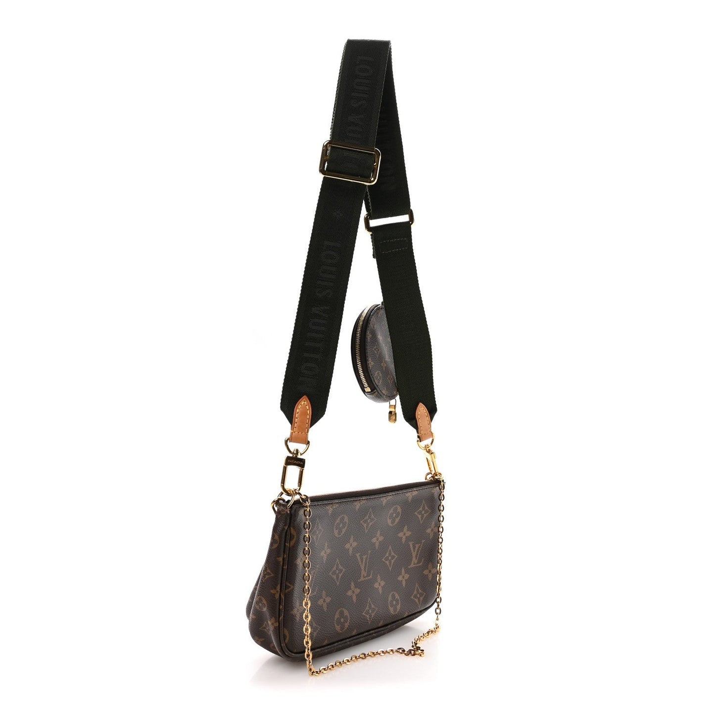 Monogram Multi Pochette Accessories Kaki