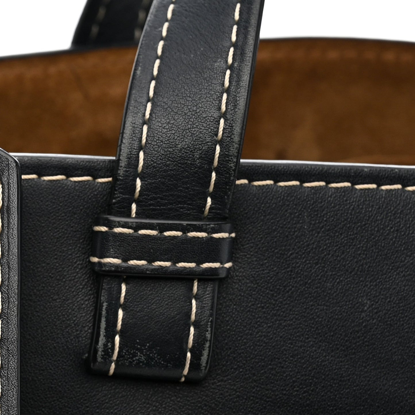 Calfskin Gate Tote Midnight Blue