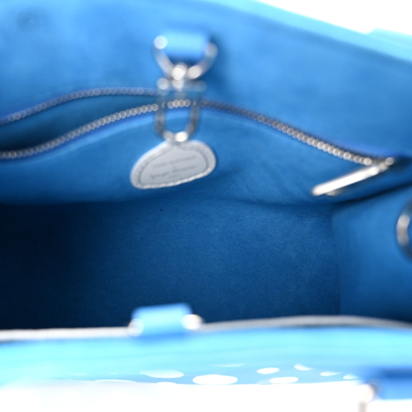 LV X YK Empreinte Monogram Giant Onthego PM Blue White
