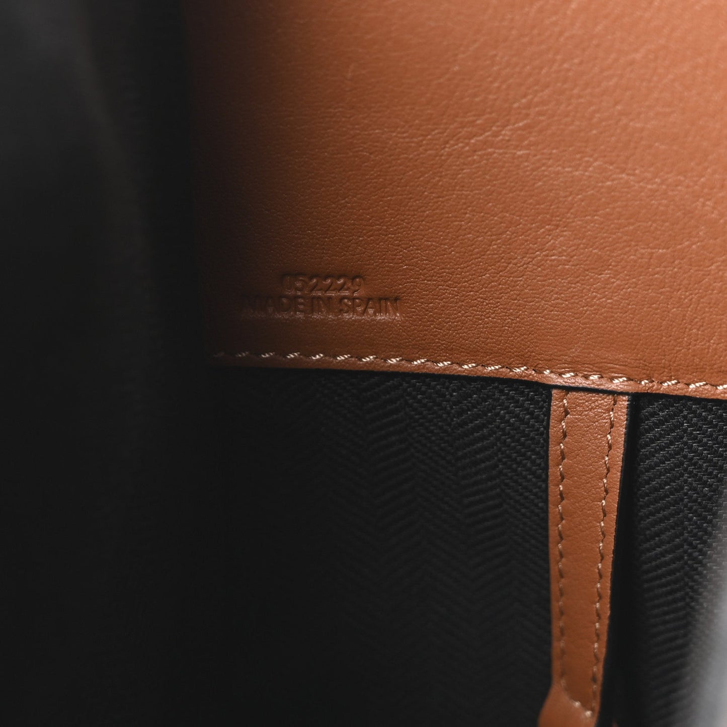 Calfskin Small Hammock Shoulder Bag Tan