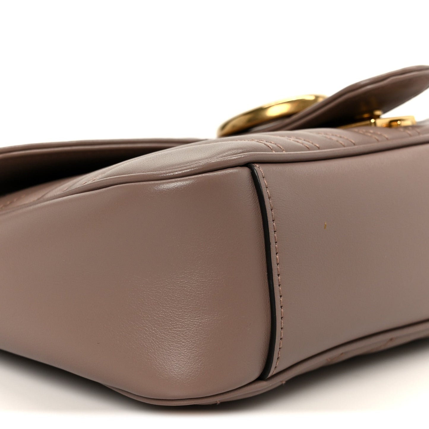 Calfskin Matelasse Small GG Marmont Shoulder Bag Porcelain Rose