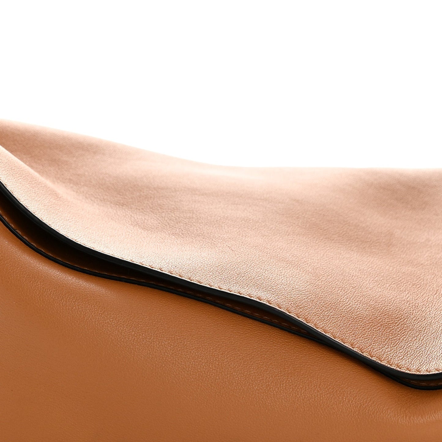 Calfskin Puzzle Hobo Warm Dessert
