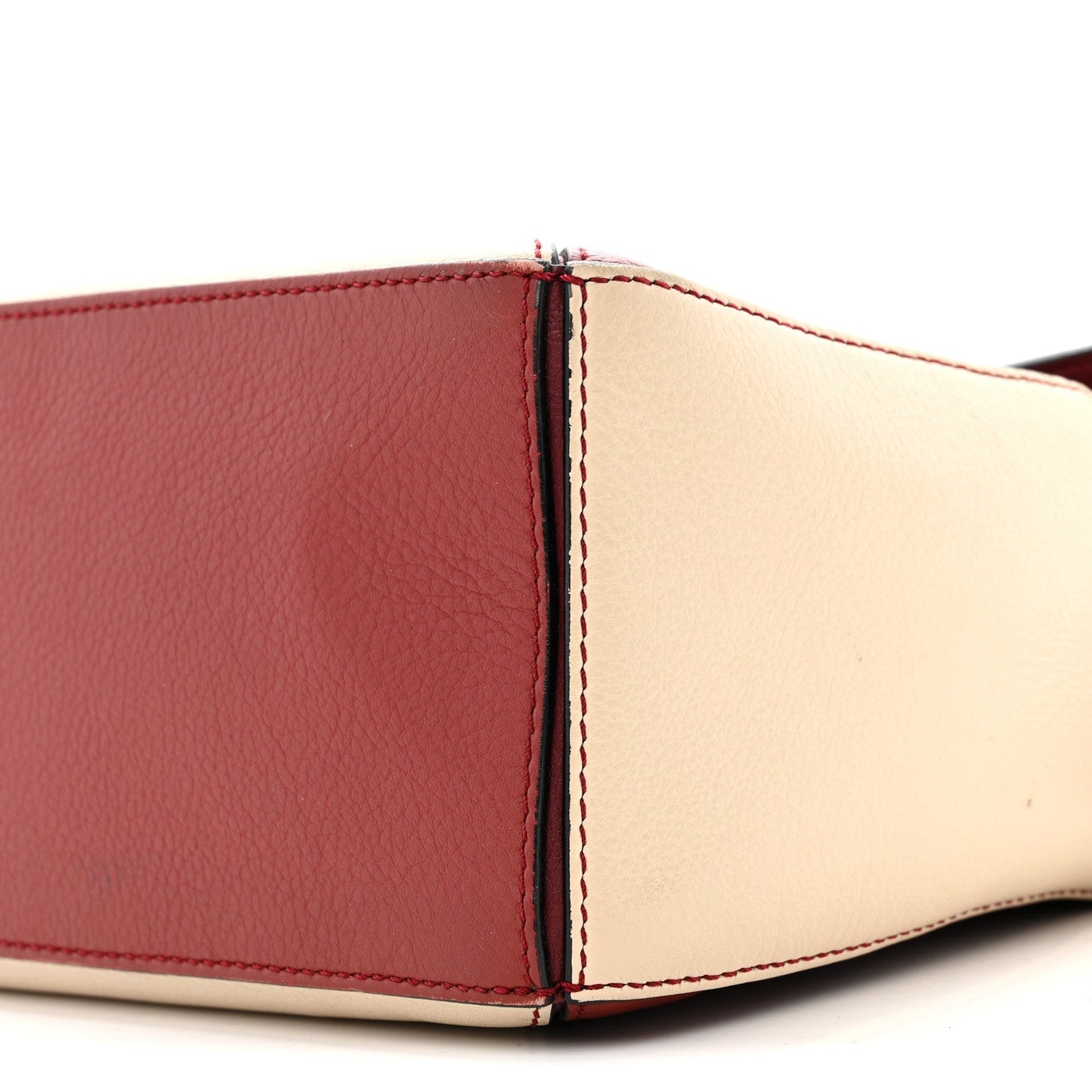 Calfskin Small Puzzle Bag Wine Garnet