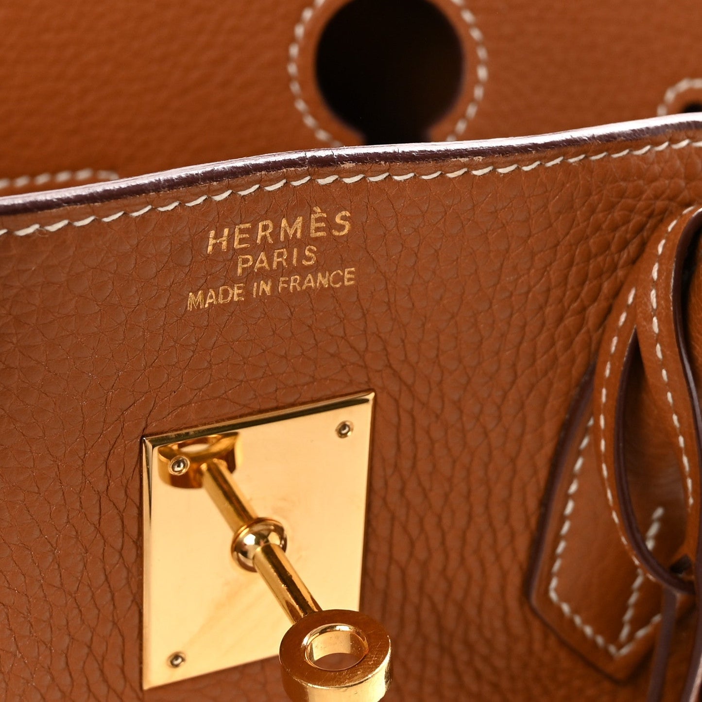 Taurillon Clemence BIRKIN 35 Gold