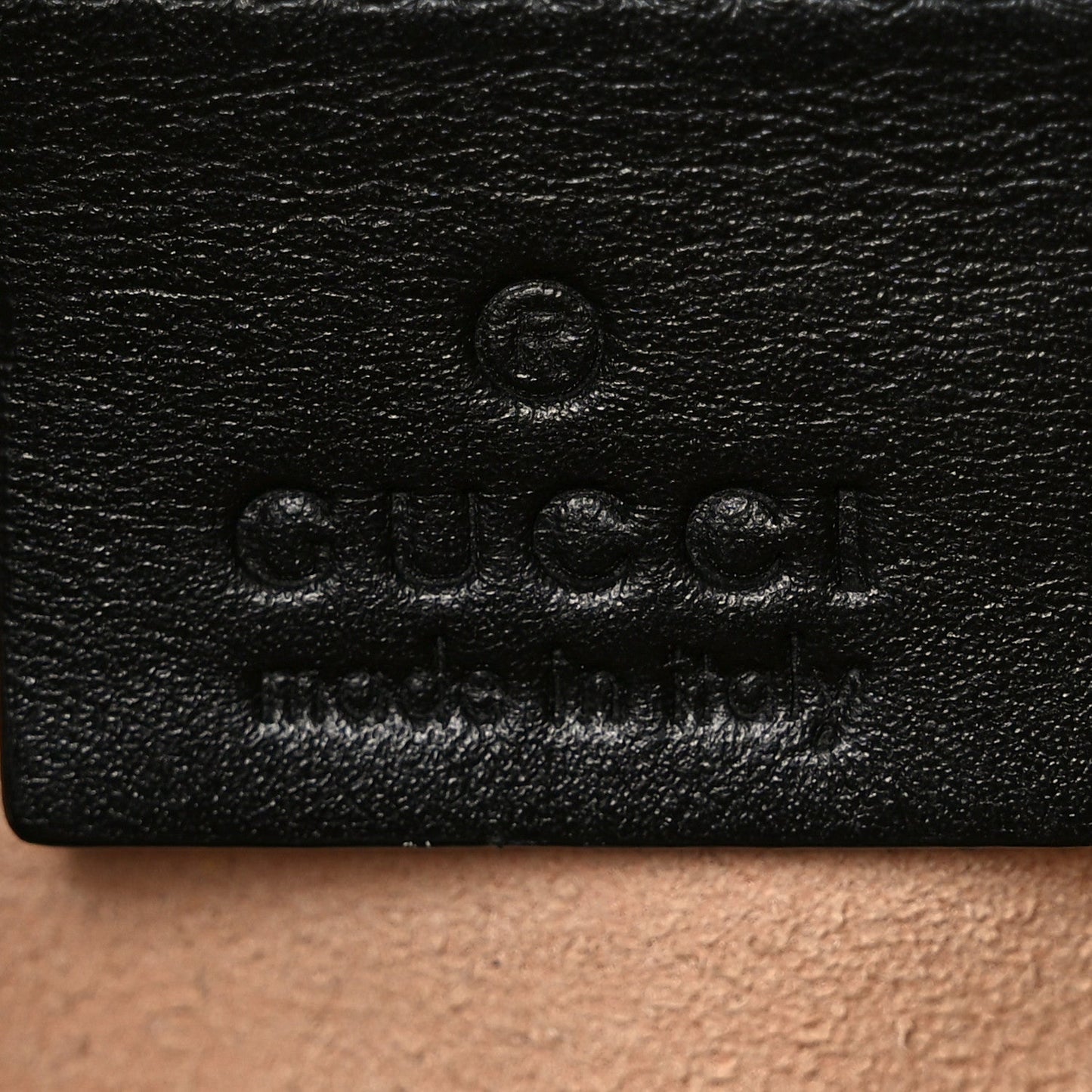 Calfskin Matelasse Studded Medium GG Marmont Tote Black