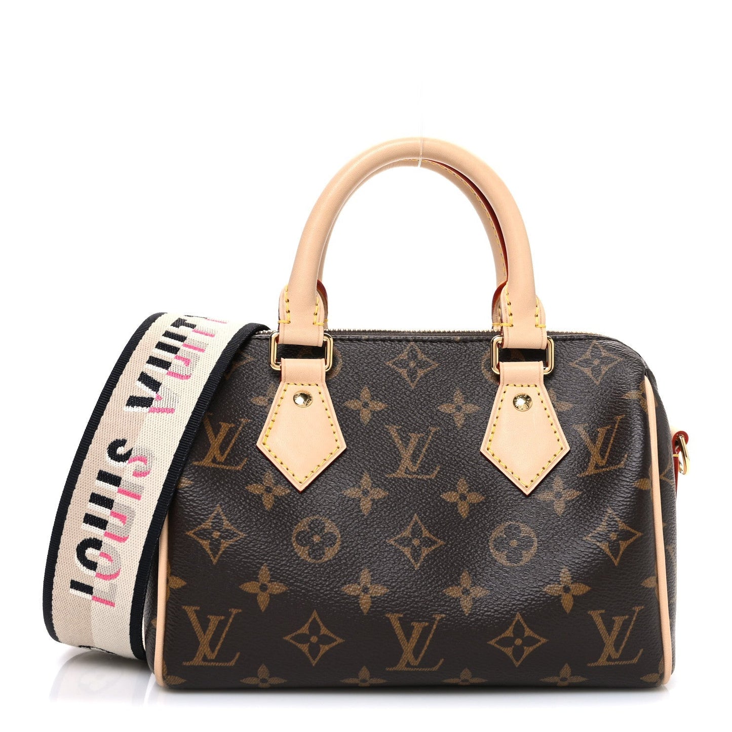 Monogram Speedy Bandouliere 20 Black