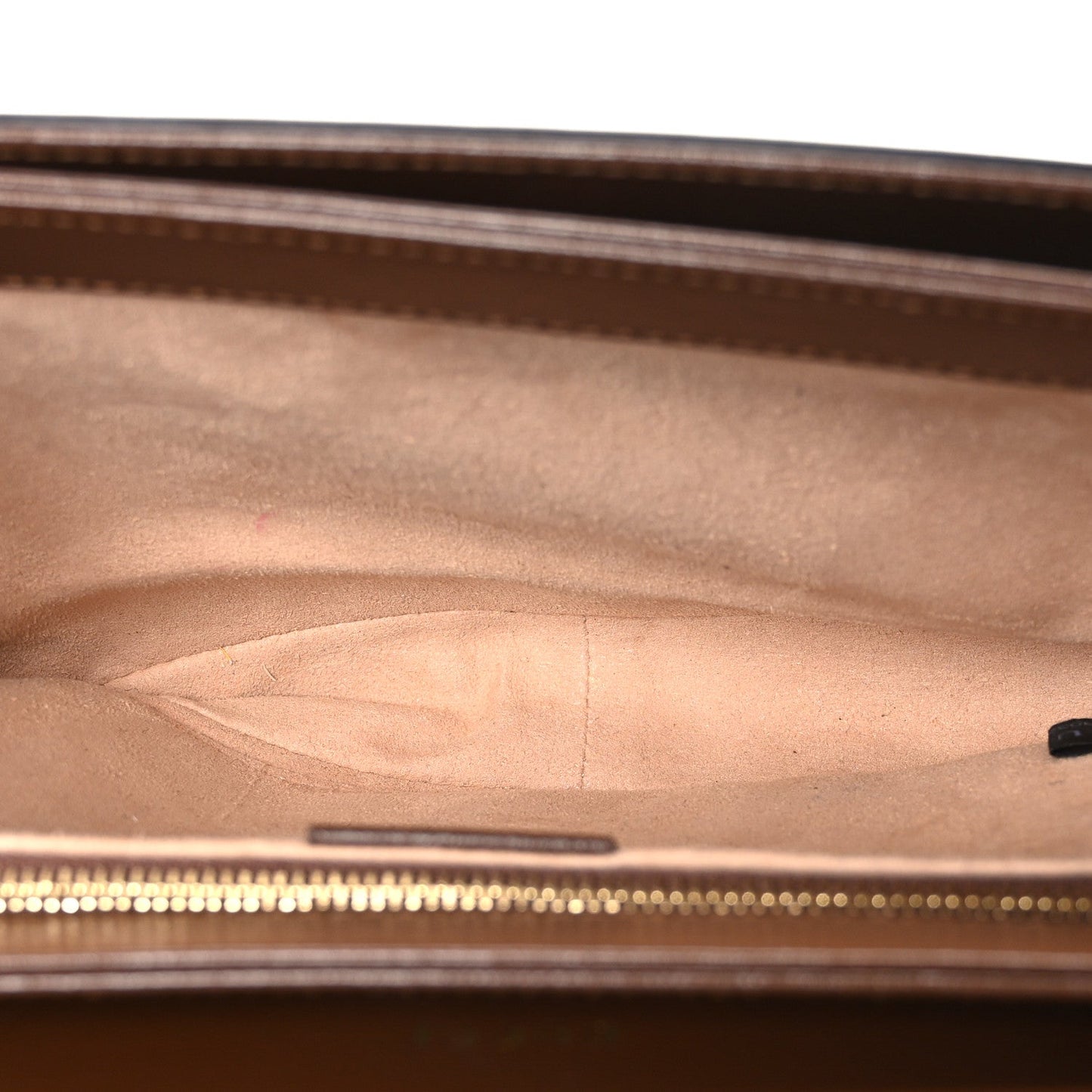 GG Supreme Monogram Horsebit 1955 Shoulder Bag Beige Brown Sugar