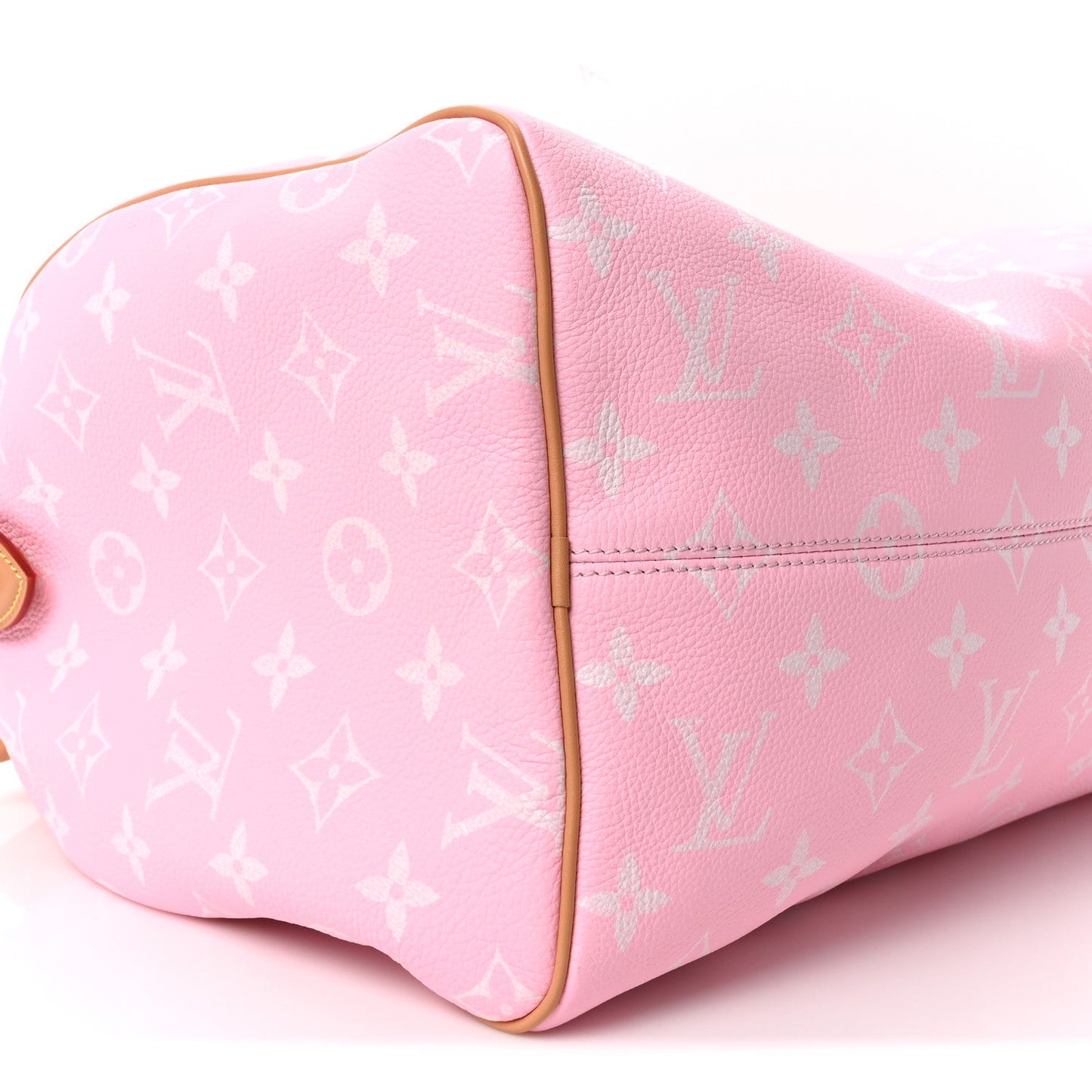 Calfskin Monogram Speedy P9 Bandouliere 40 Candy