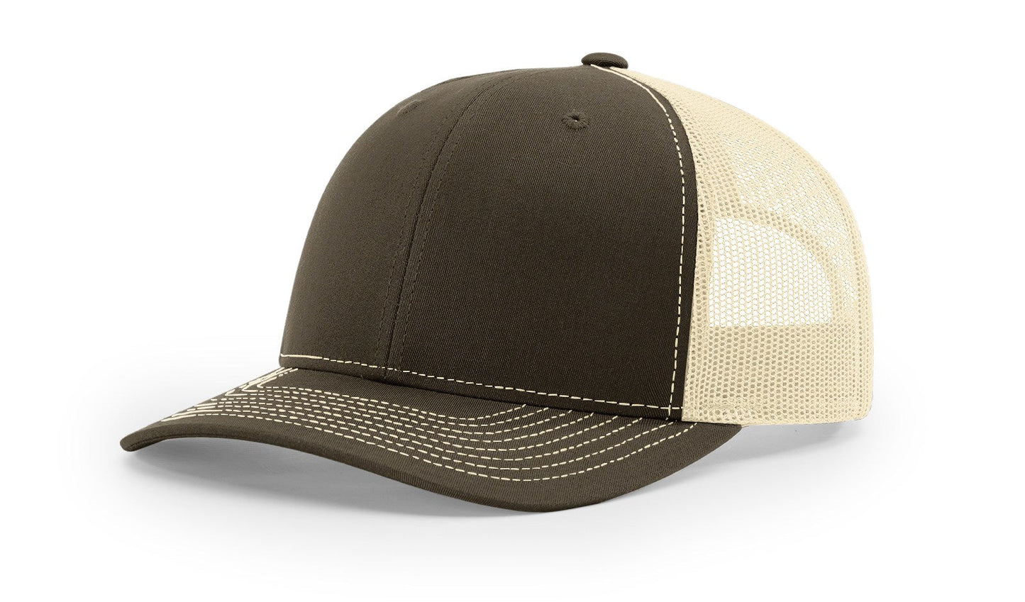 Richardson 112 Trucker Hat Snapback Cap - Blank