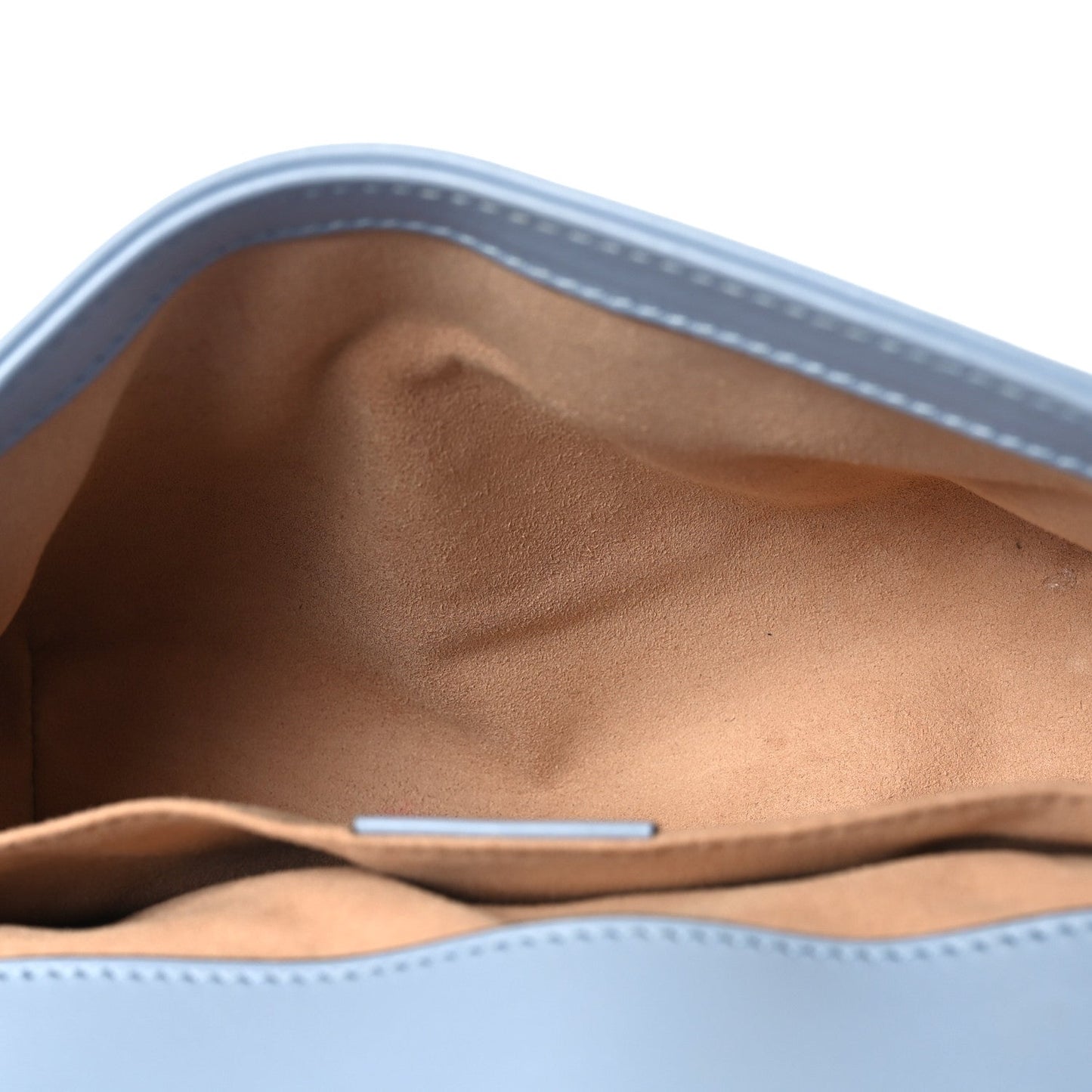 Calfskin Matelasse Mini GG Marmont Shoulder Bag Porcelain Light Blue