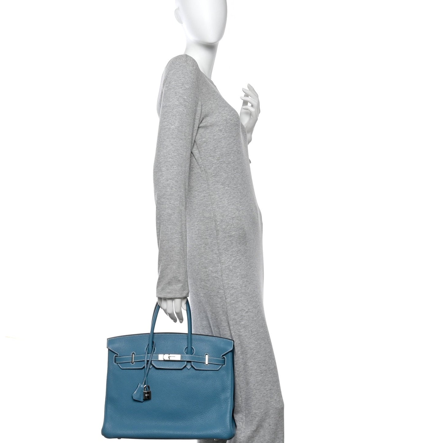 Togo BIRKIN 35 Blue Jean