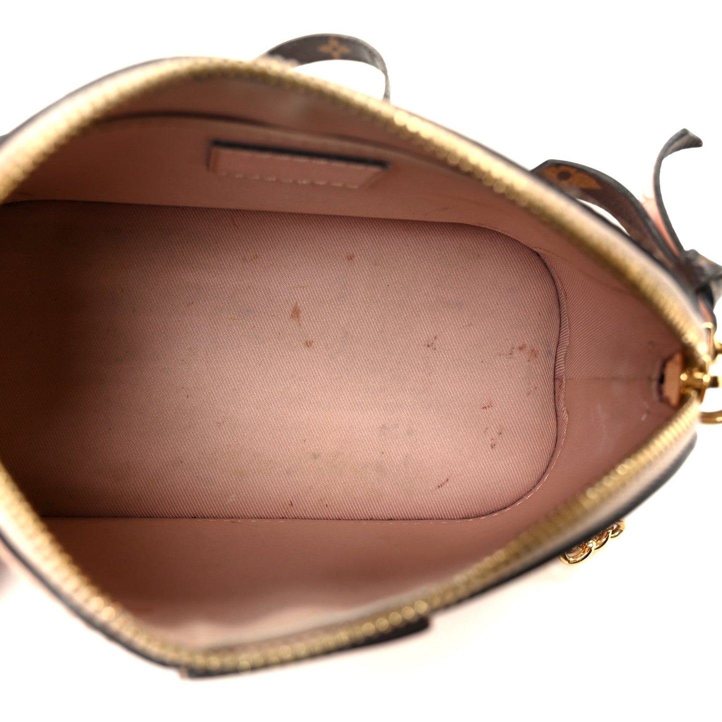 Vernis Monogram Alma Mini Rose Ballerine