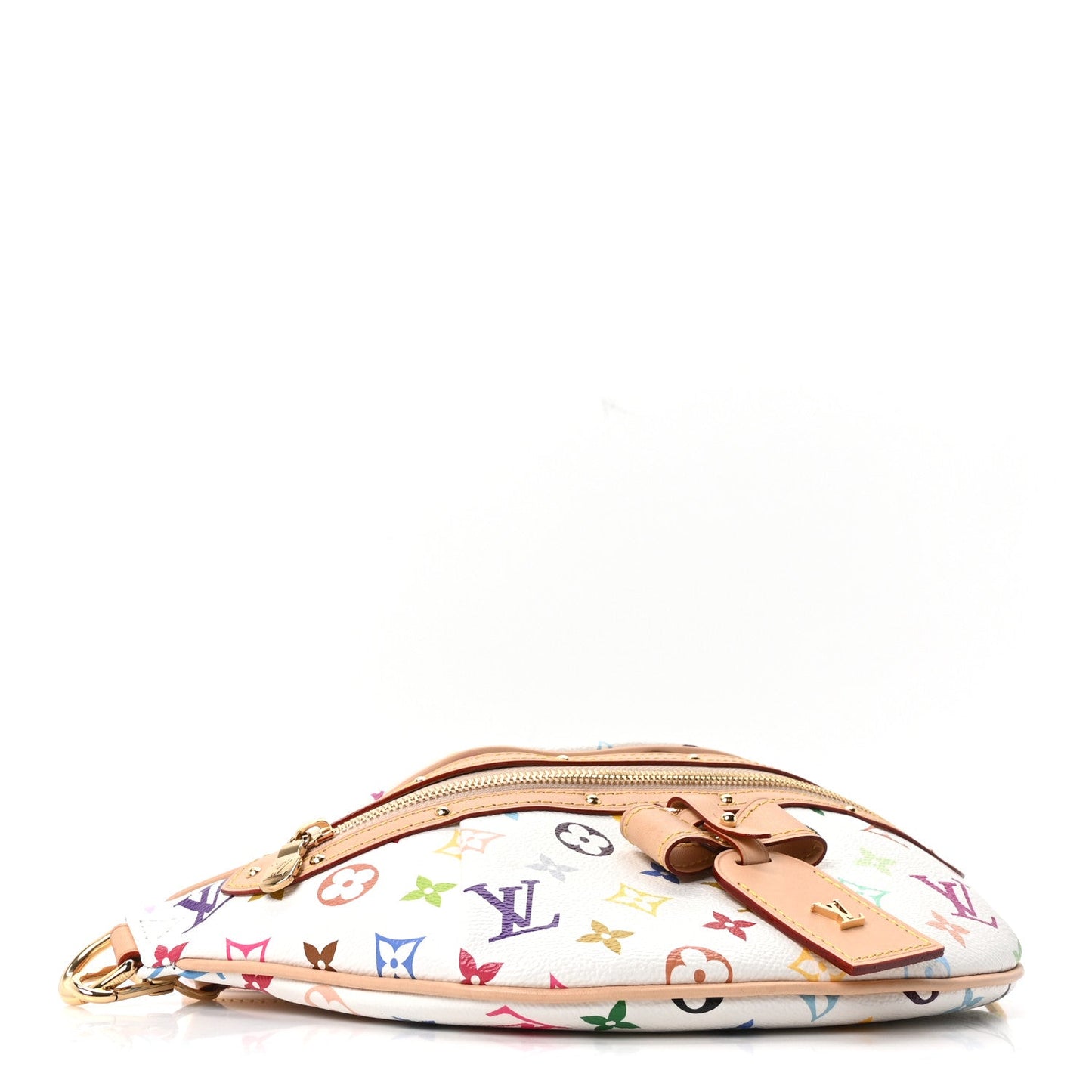 LV X TM Monogram Multicolor High Rise Bumbag White
