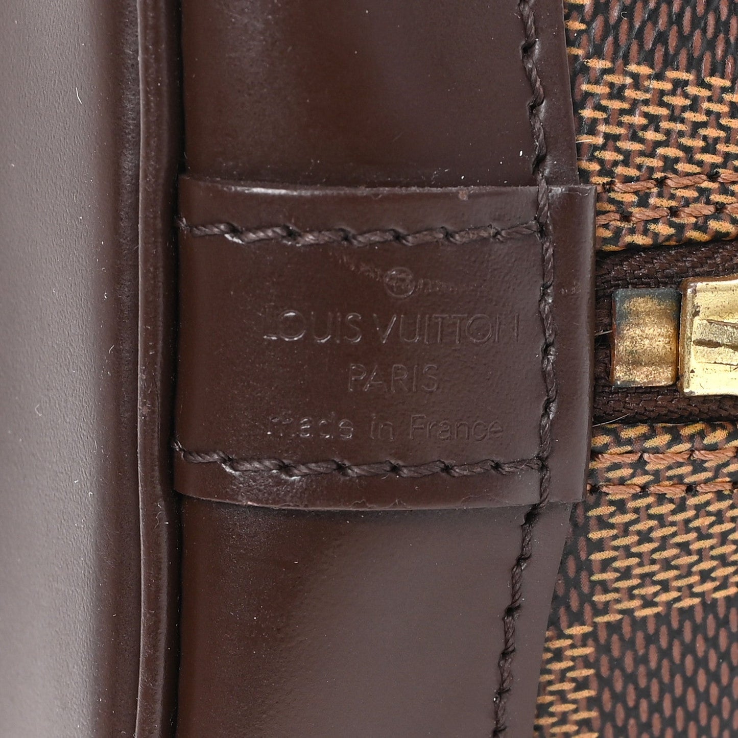 Damier Ebene Alma PM