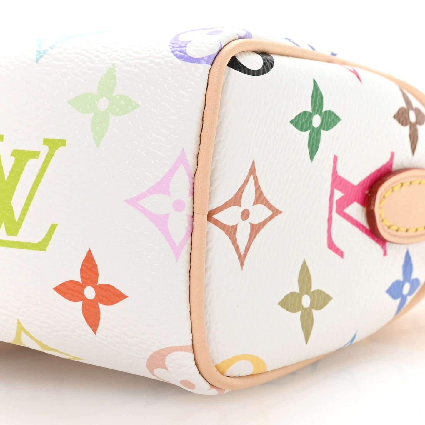 LV X TM Monogram Multicolor Nano Speedy White