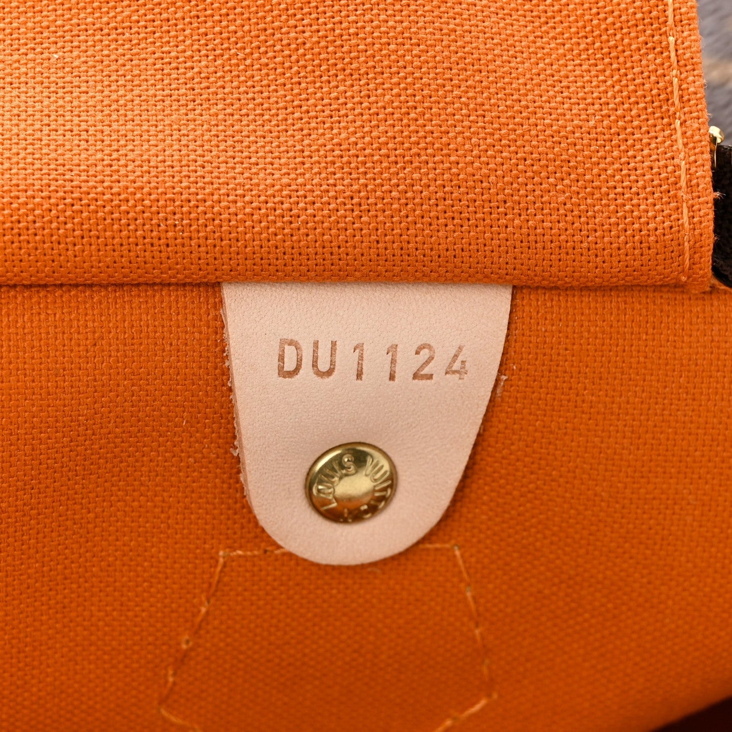 Monogram My LV Heritage Speedy 40 Orange Navy