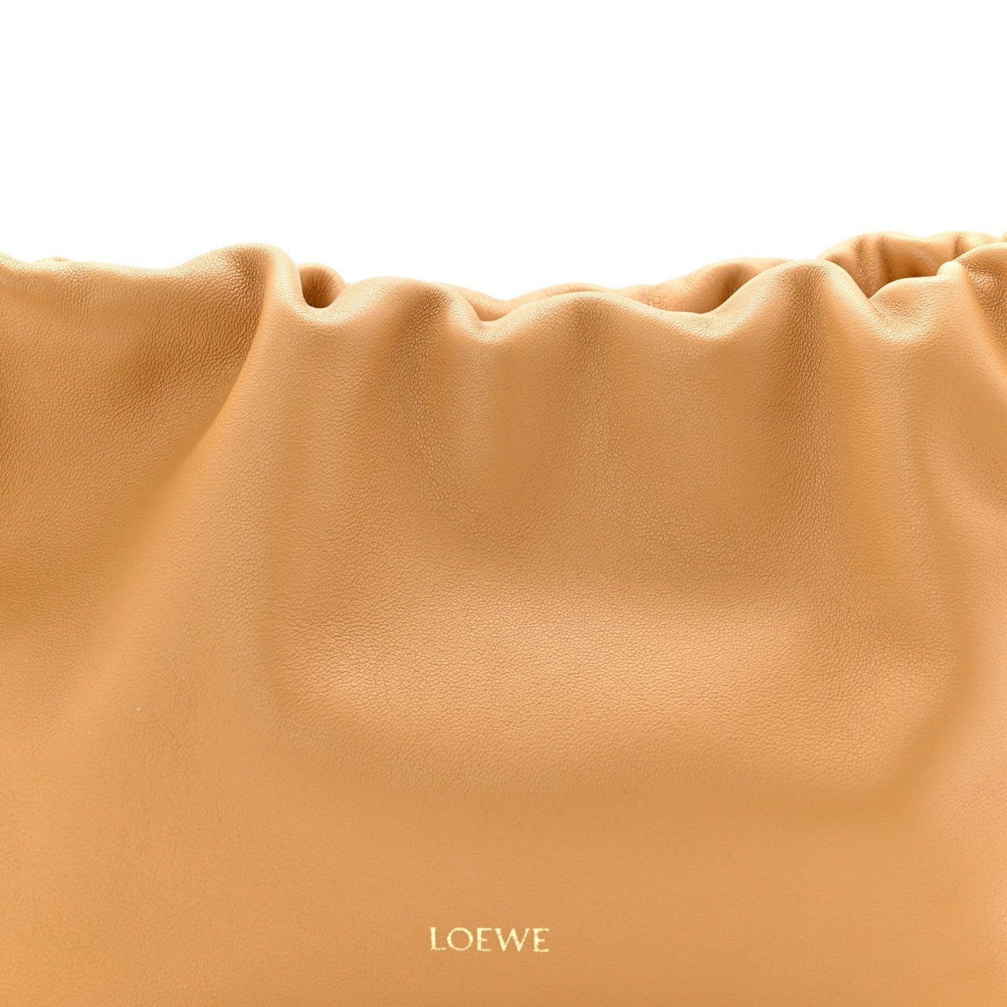 Mellow Nappa Donut Medium Chain Flamenco Knot Clutch Sahara