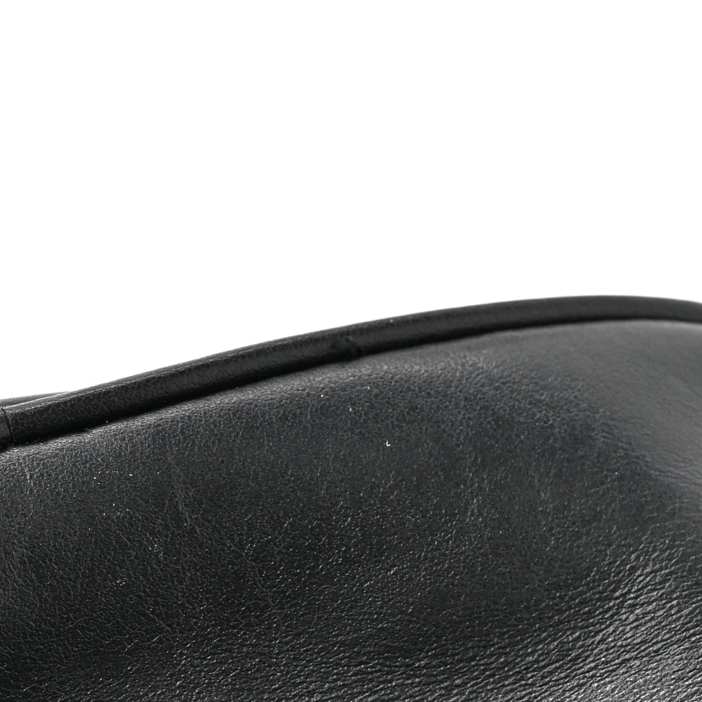Calfskin Matelasse Mini GG Marmont Chain Shoulder Bag Black