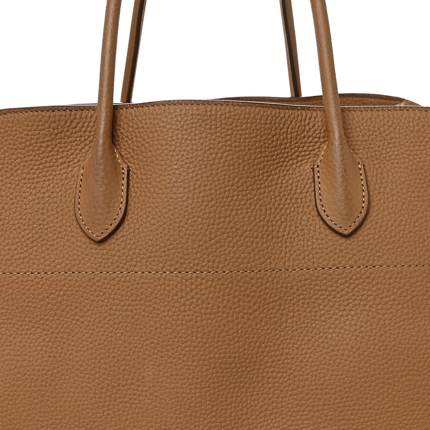 Matte Grained Calfskin Soft Margaux 17 Dark Taupe