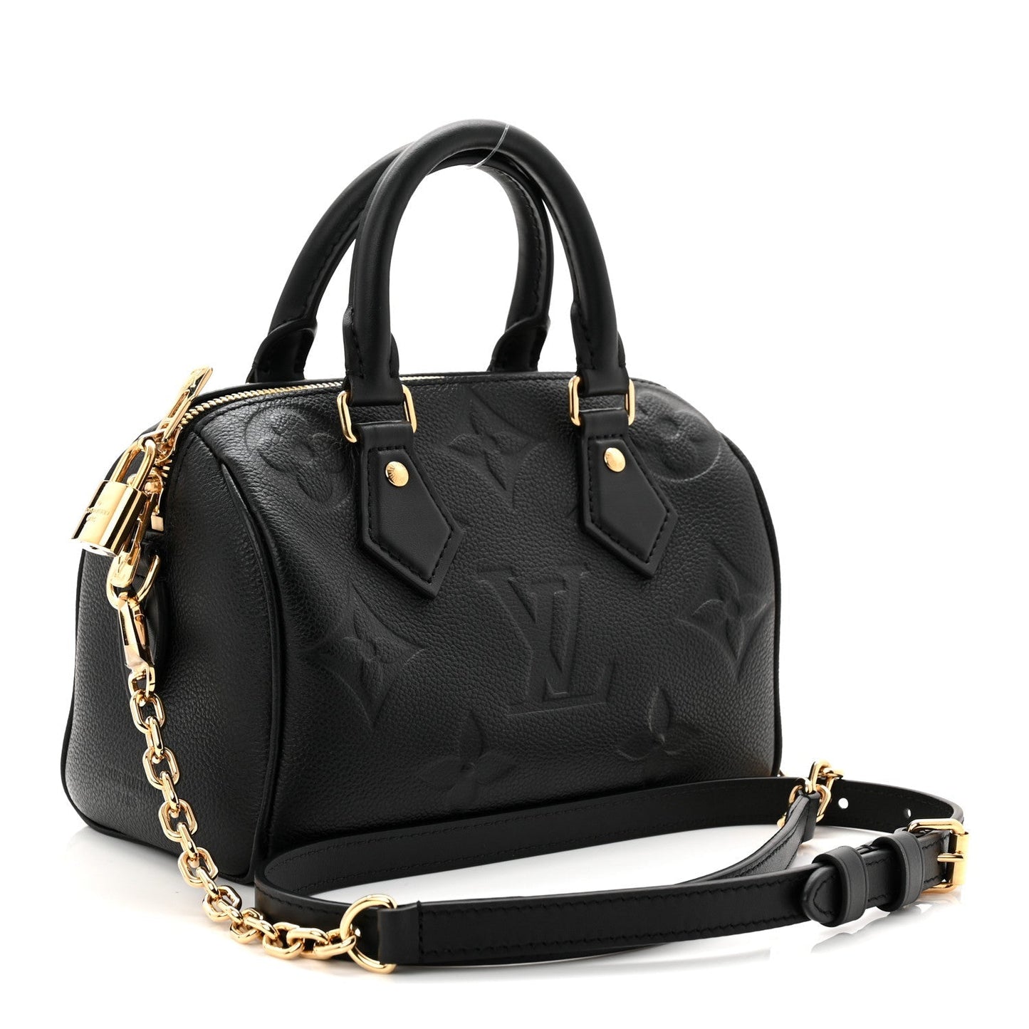 Empreinte Monogram Giant Speedy Bandouliere 20 Black