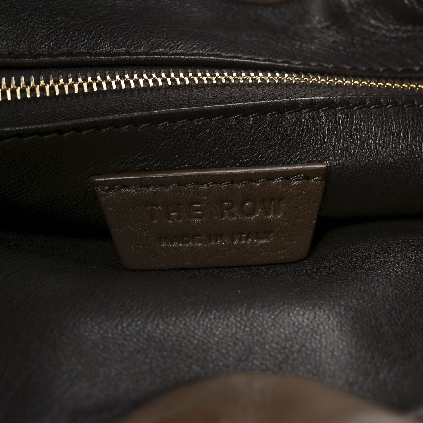 Goatskin XL Bourse Bag Brown Melange