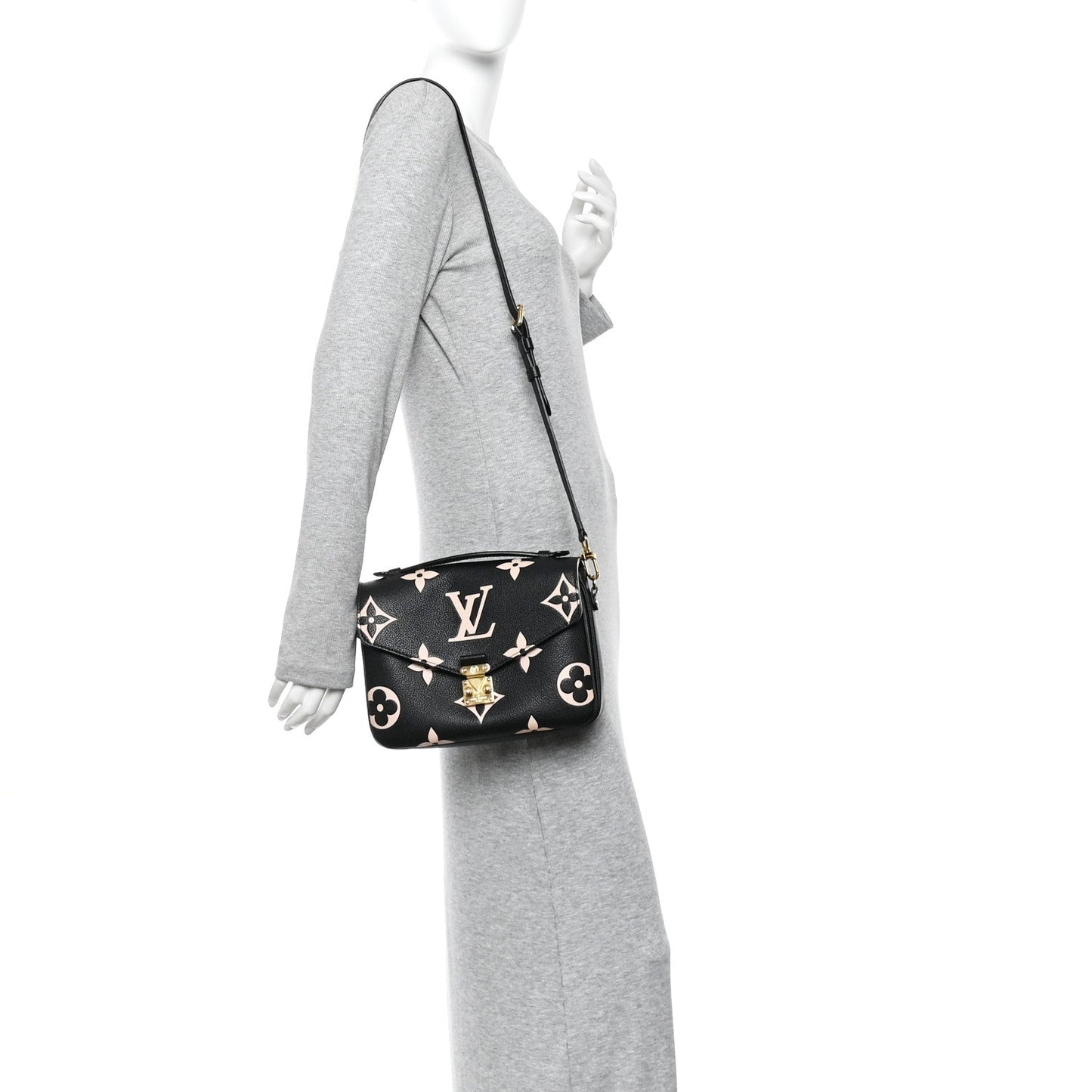 Empreinte Monogram Giant Pochette Metis Black Beige