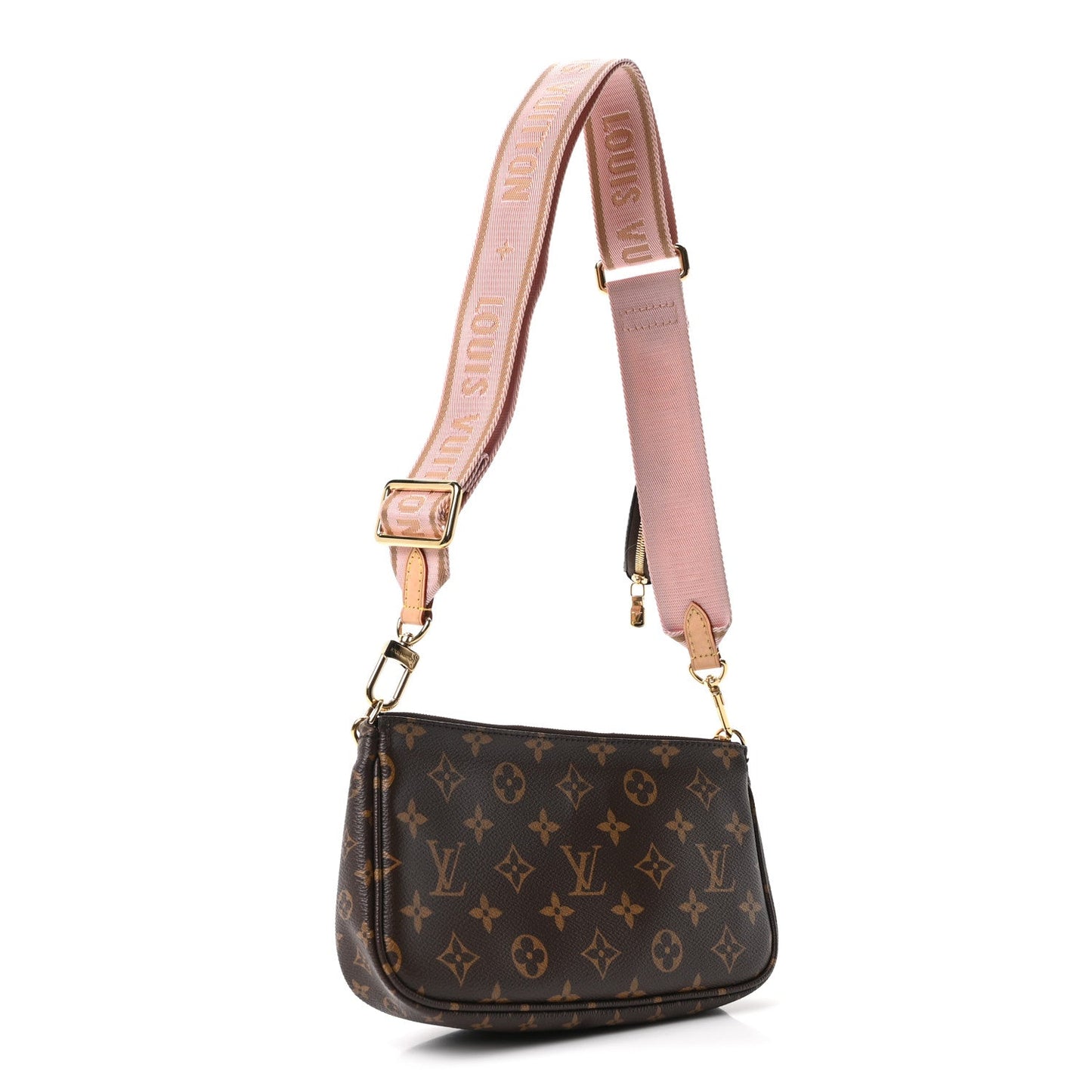 Monogram Multi Pochette Accessories Rose Clair