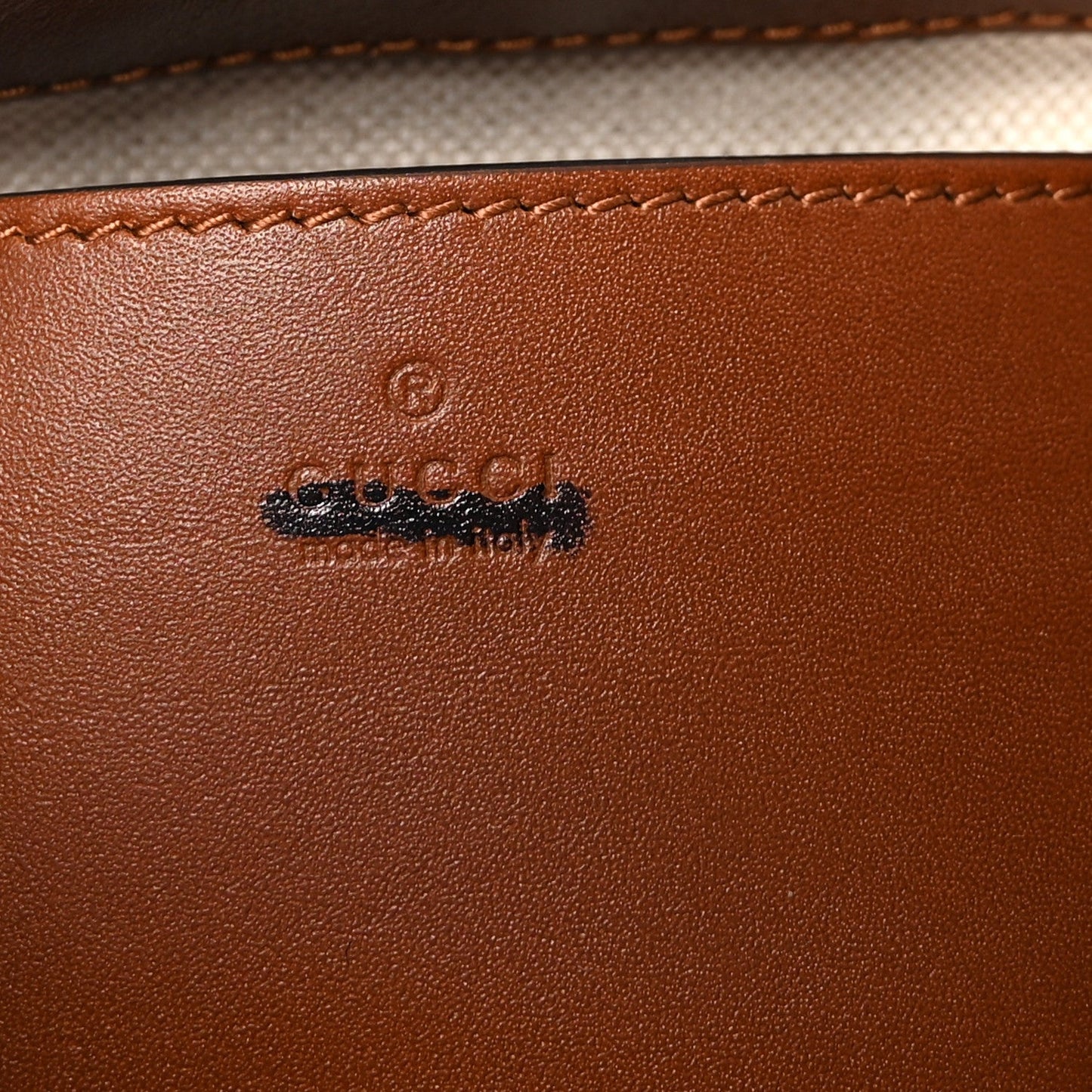 New Canvas Charisma Calfskin Crystal GG Monogram Mini Jackie 1961 Hobo Camel Ebony