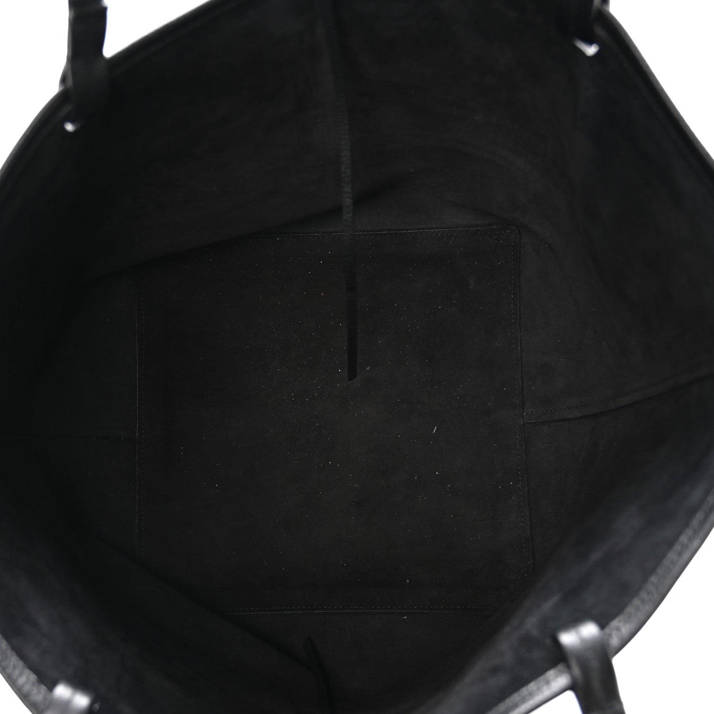 Grained Calfskin Park Tote Three Black