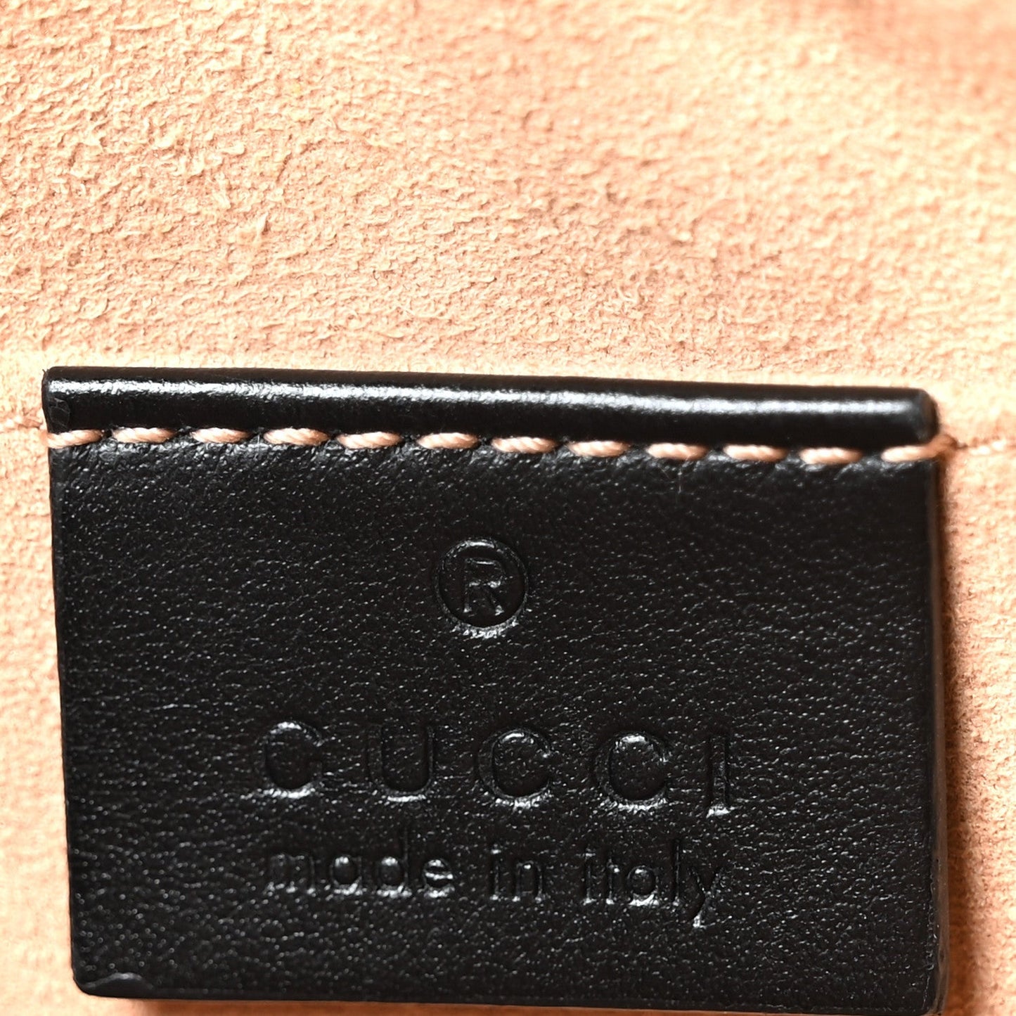 Calfskin Matelasse Small GG Marmont Chain Shoulder Bag Black
