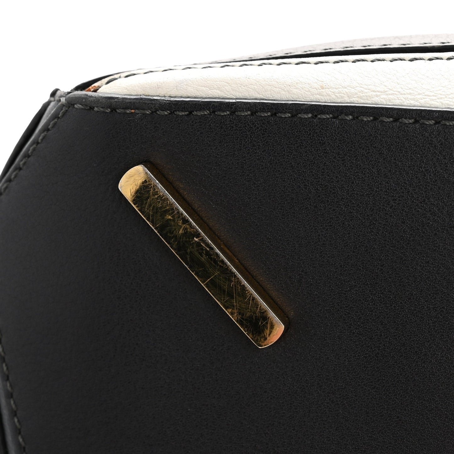 Calfskin Small Puzzle Bag Grey Multitone