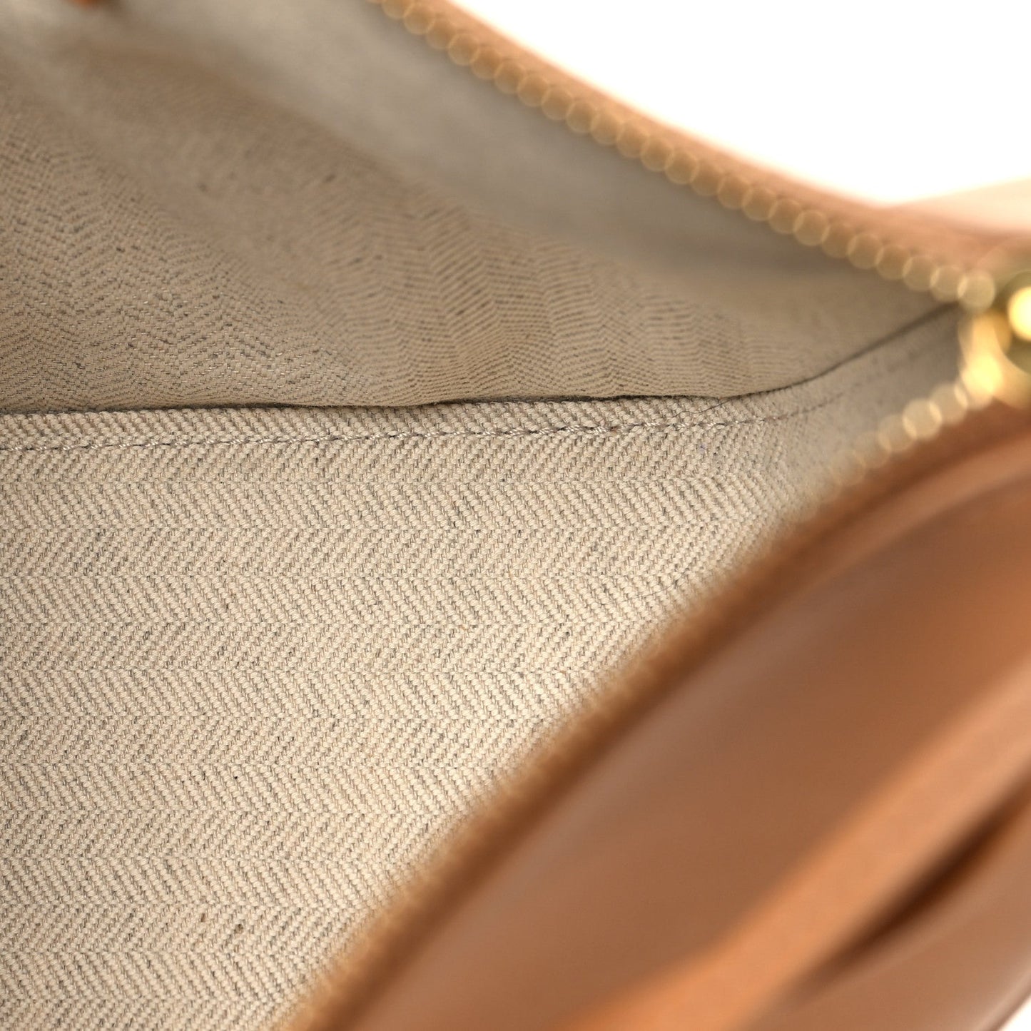 Calfskin Mini Hammock Hobo Tan
