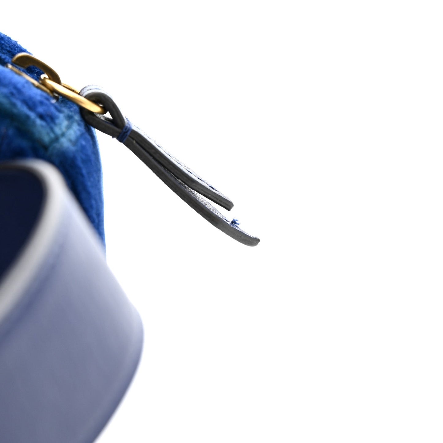 Velvet Matelasse GG Marmont Belt Bag 85 34 Cobalt Blue