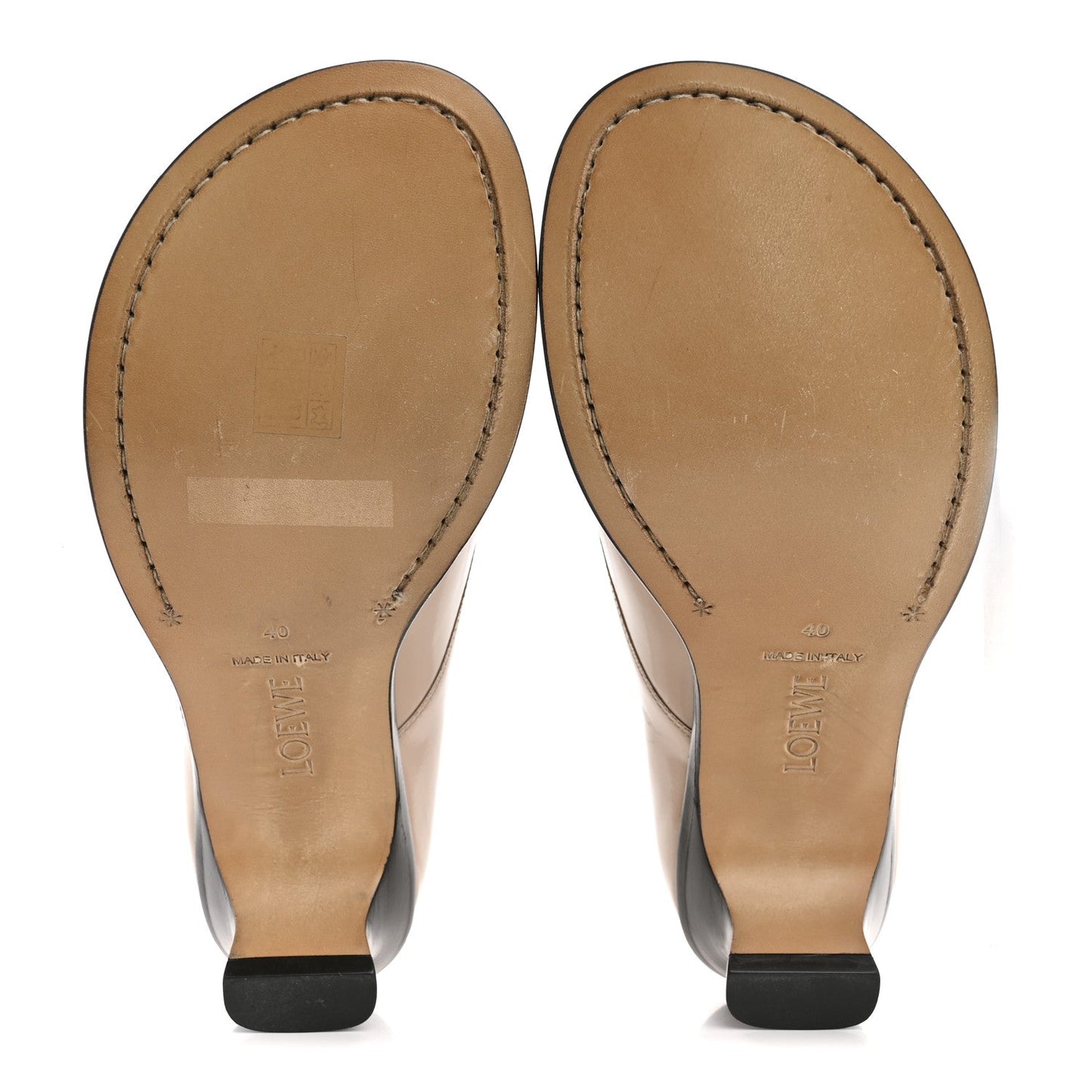 Brushed Calfskin Campo Derby Loafers 40 Light Pink