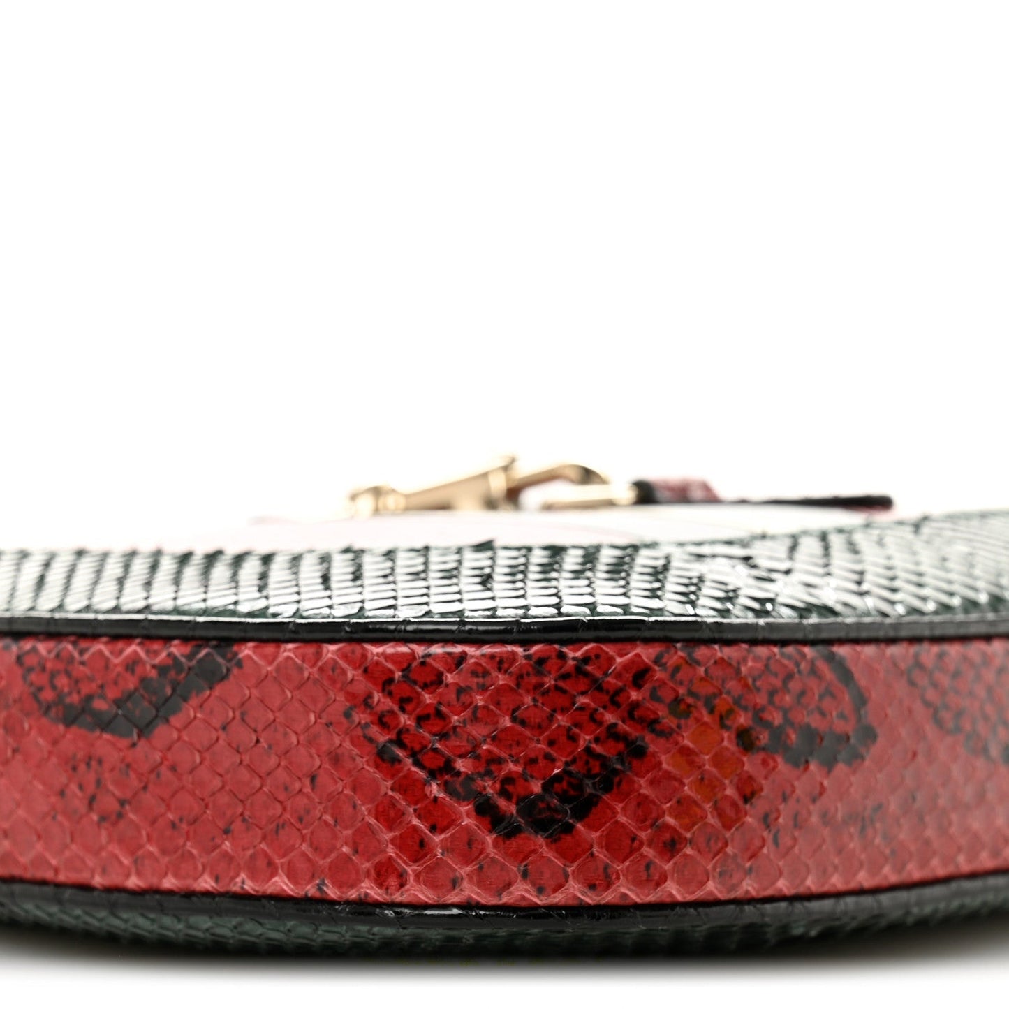 Snakeskin Web Small Jackie 1961 Hobo Green