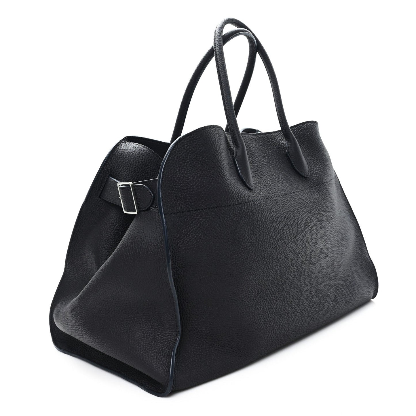 Grained Calfskin Soft Margaux 17 Midnight