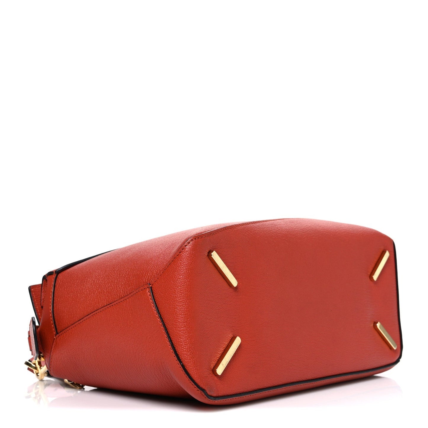 Calfskin Medium Puzzle Bag Scarlet