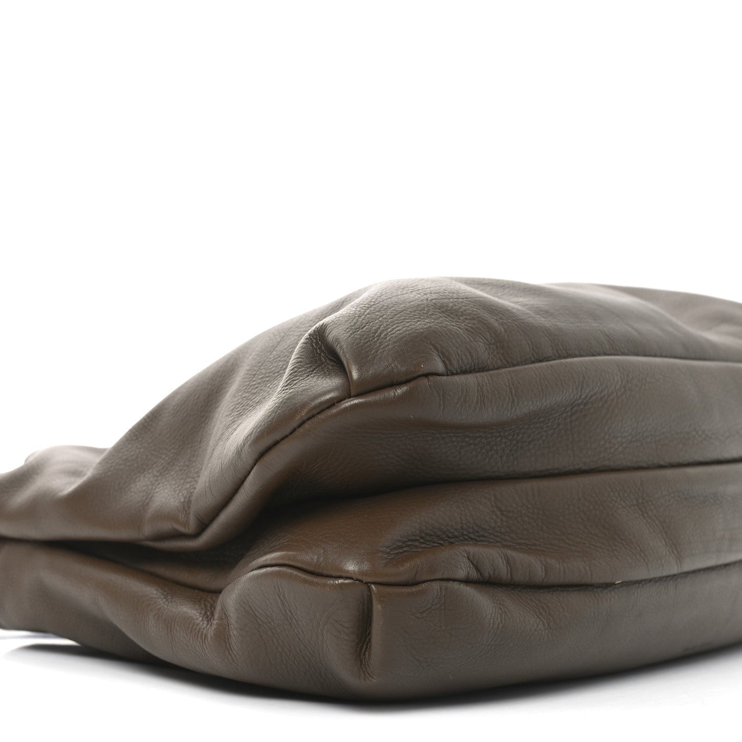 Goatskin XL Bourse Bag Brown Melange