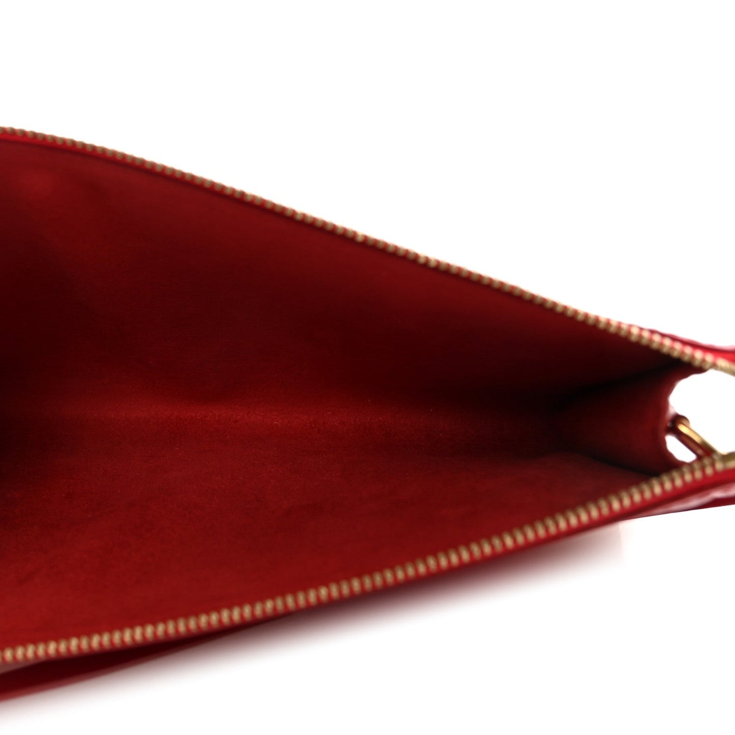 Epi Pochette Accessories 21 Castillan Red