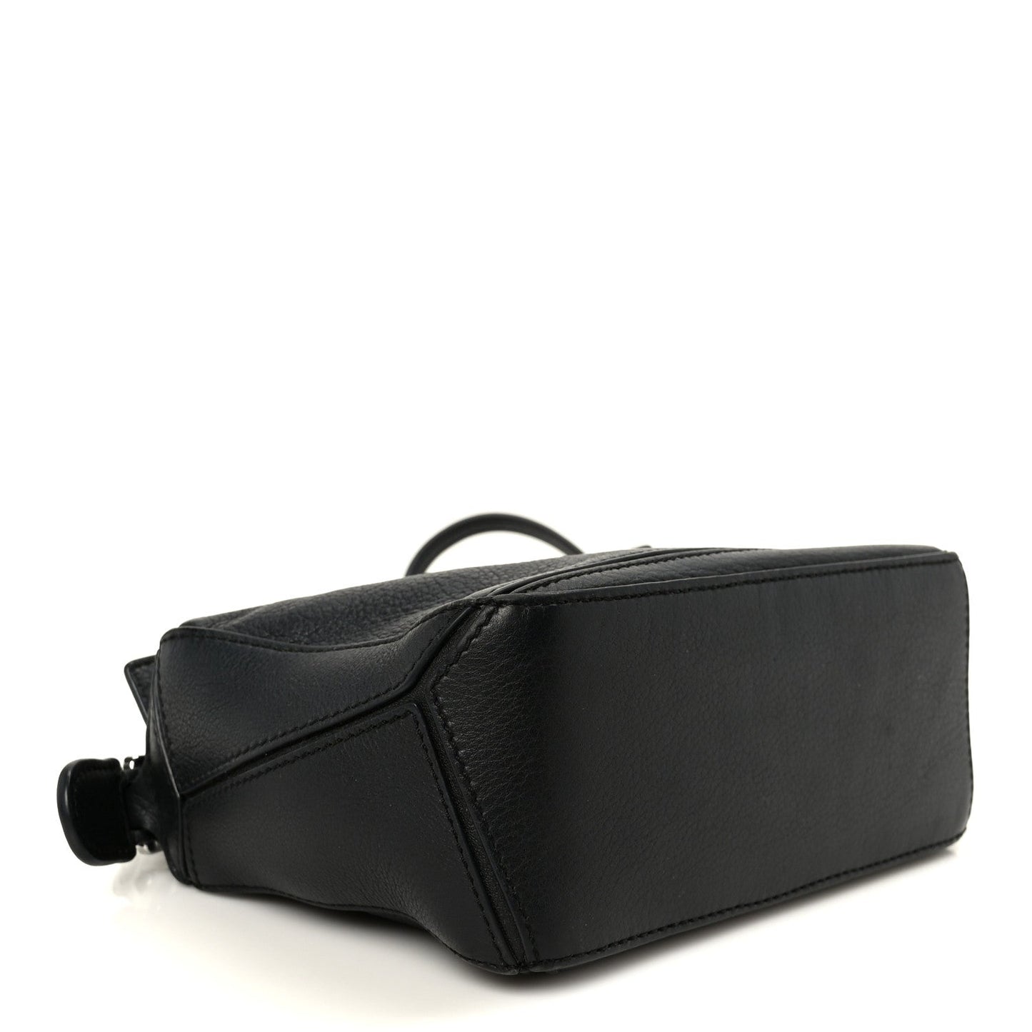 Calfskin Mini Puzzle Bag Black
