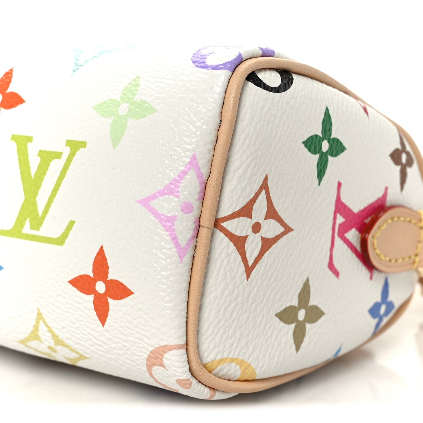 LV X TM Monogram Multicolor Nano Speedy White