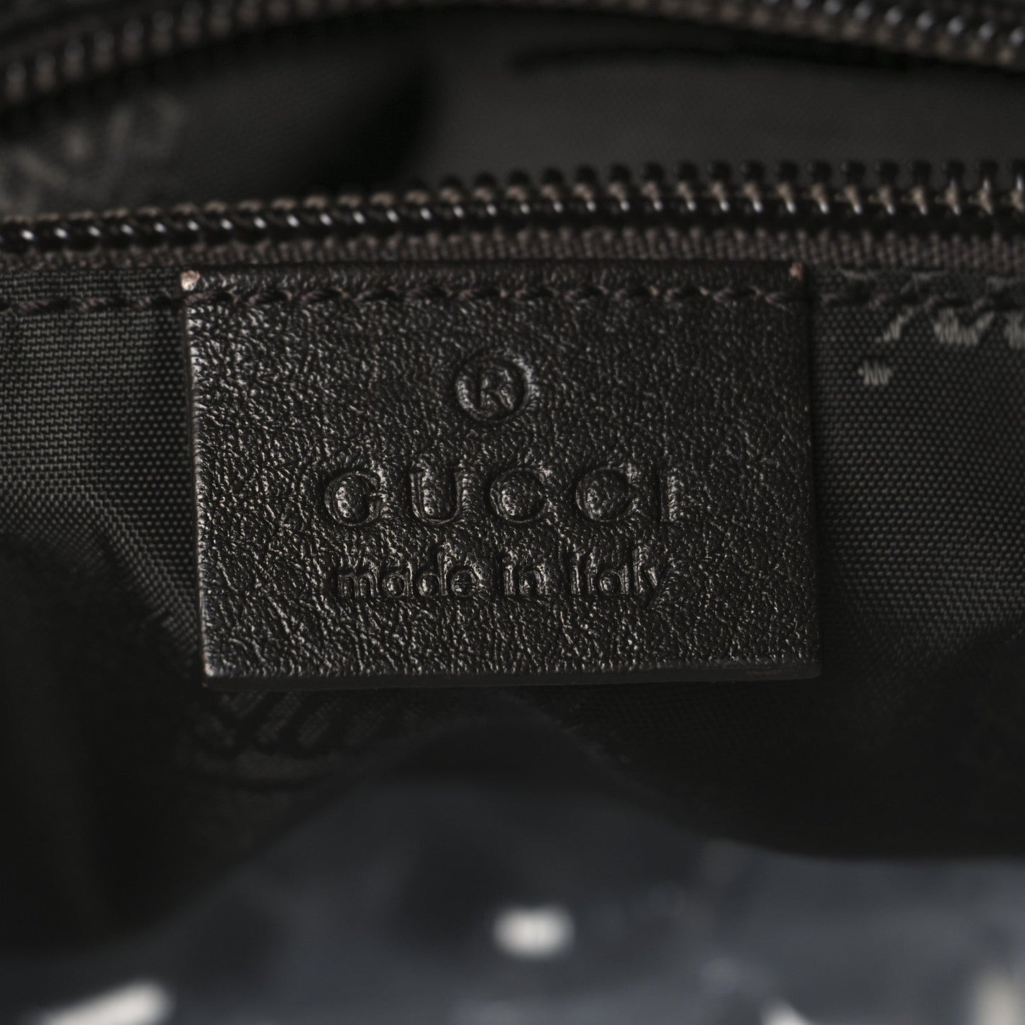Guccissima Medium Flap Messenger Bag Chocolate