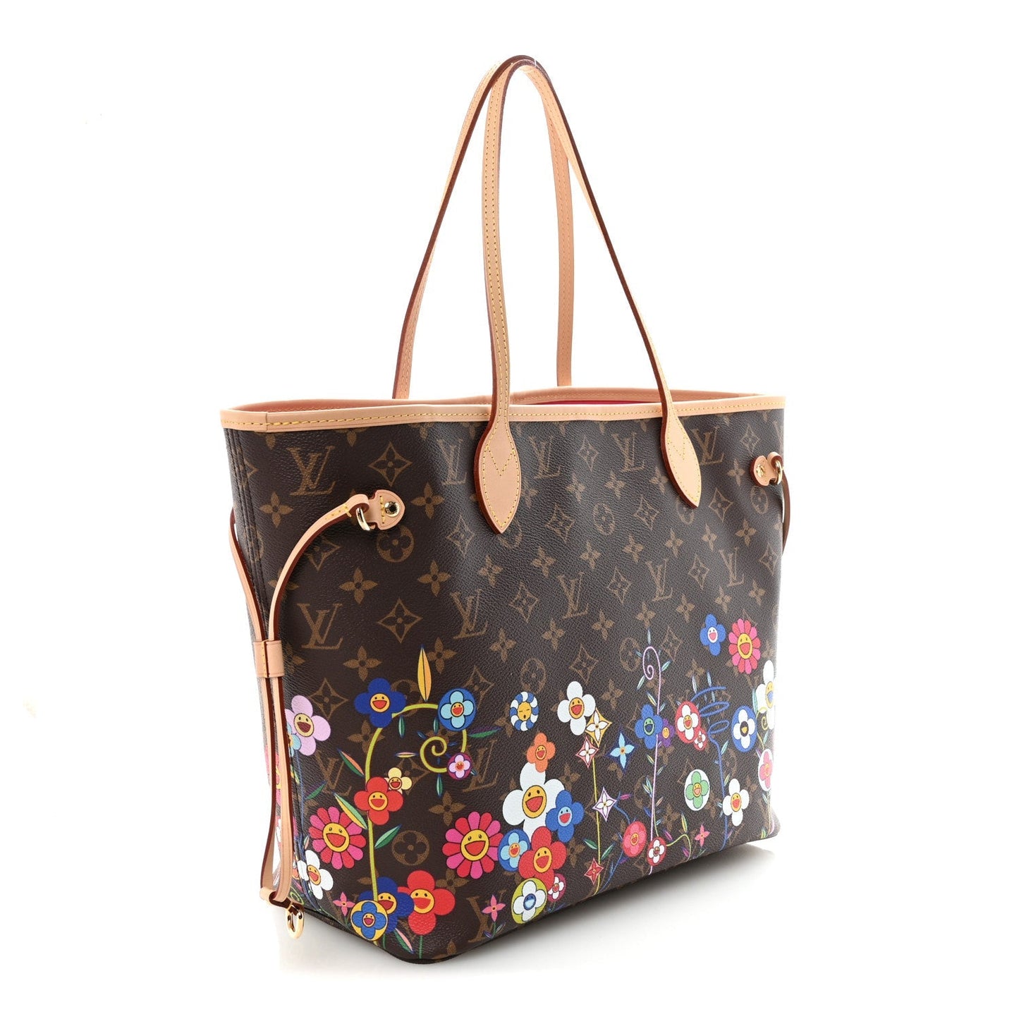 LV X TM Monogram Flowers Neverfull MM