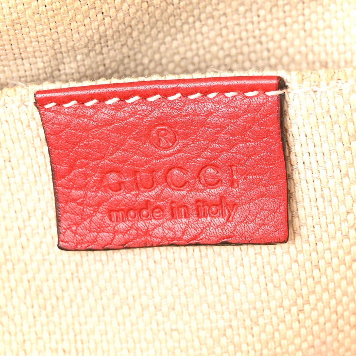 Pebbled Calfskin Small Soho Disco Bag Tabasco Red
